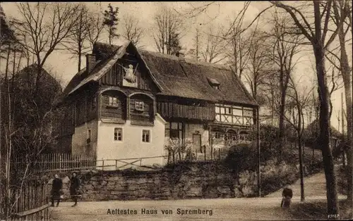 Ak Neusalza Spremberg in Sachsen, Ältestes Haus