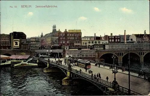 Ak Berlin Mitte, Jannowitzbrücke