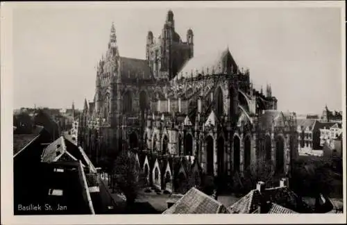 Ak 's Hertogenbosch Nordbrabant Niederlande, Basiliek St. Jan