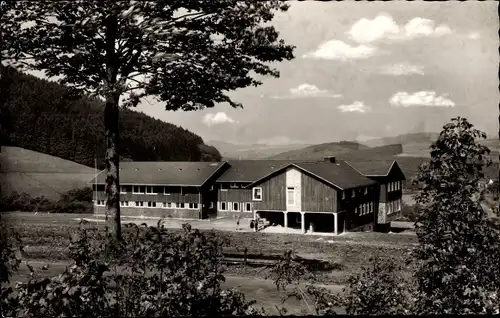 Ak Oberhundem Kirchhundem Sauerland, Jugendherberge, Auf der Foibe