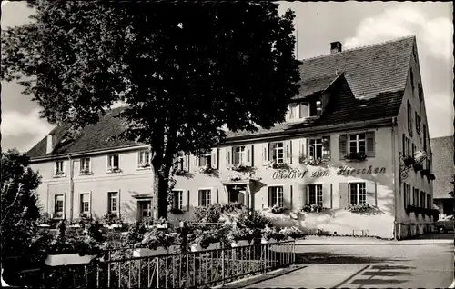 Ak Glottertal im Schwarzwald, Gasthof und Pension zum Hirschen