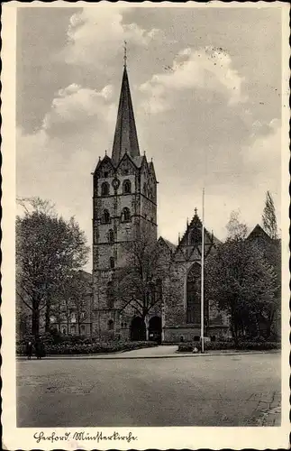 Ak Herford in Westfalen, Münsterkirche