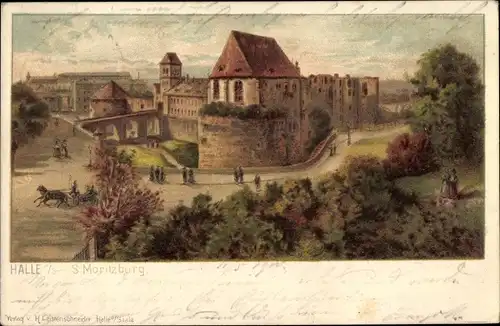 Litho Halle an der Saale, Moritzburg