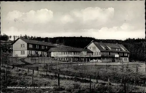 Ak Valbert Meinerzhagen im Sauerland, Schullandheim Haus am Ebbehang