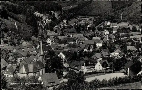 Ak Bilstein Lennestadt im Sauerland, Gesamtansicht