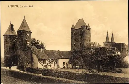 Ak Xanten am Niederrhein, Clever Tor