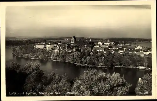 Ak Lychen in der Uckermark, Stadt der Seen und Wälder