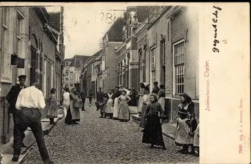 Ak Tholen Zeeland Niederlande, Dakemschestraat