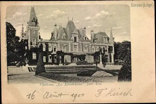 Ak Esneux Wallonien Lüttich, Château