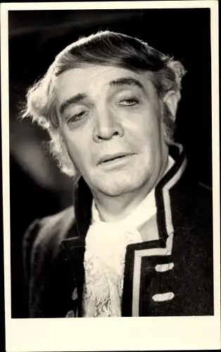 Foto Portrait eines Mannes, Künstler, Autogramm