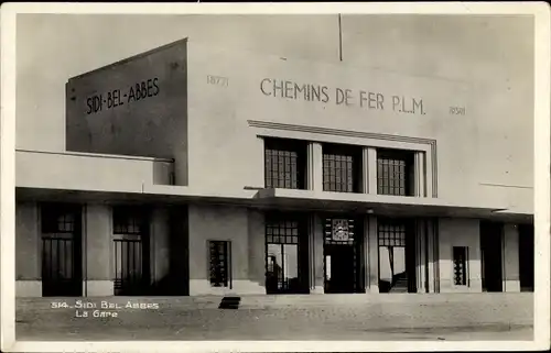 Ak Sidi Bel Abbes Algerien, La Gare