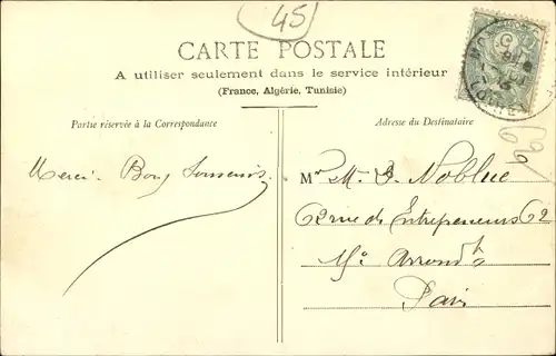 Ak Montargis Loiret, Place Mirabeau, Pharmacie, G. Bazar du Loiret, Ameublements