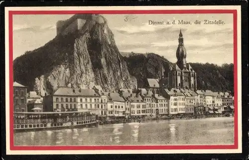 Ak Dinant Wallonien Namur, Die Zitadelle