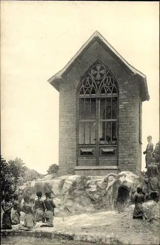 Ak Congo Belge DR Kongo Zaire, Mariadienst in de Missien van Scheut