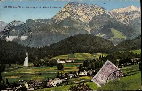 Ak Neuberg an der Mürz Steiermark, Schneealpe