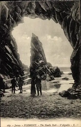 Ak Plemont Kanalinsel Jersey, L'Aiguille, Needle Rock