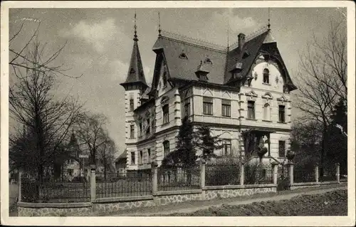 Ak Boletice nad Labem Politz Děčín Tetschen an der Elbe Region Aussig, Erholungsheim