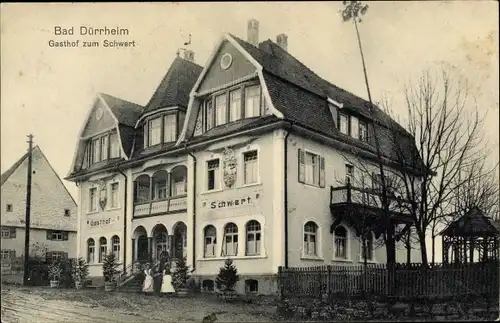 Ak Bad Dürrheim im Schwarzwald, Gasthof zum Schwert