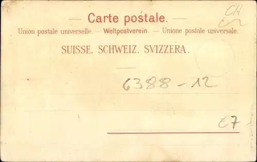 Litho Zürich Stadt Schweiz, Uetliberg, Hotel, Aussichtsturm