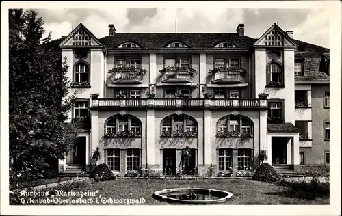 Ak Obersasbach Sasbach in der Ortenau Baden, Kurhaus Marienheim