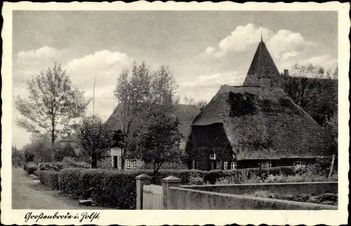 Ak Großenbrode in Ostholstein, Bauernhäuser