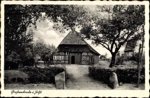 Ak Großenbrode in Ostholstein, Bauernhaus