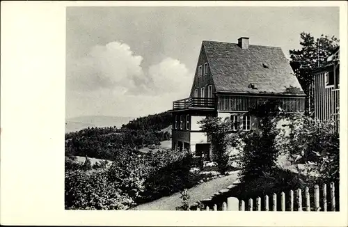Ak Rudolstadt in Thüringen, Blick auf das Ferienheim Schwarzenshof