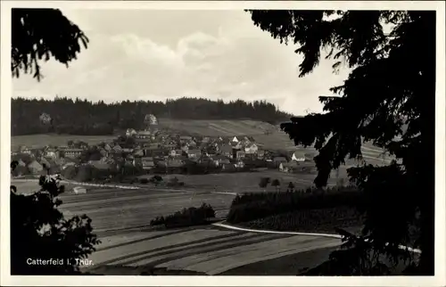 Ak Catterfeld Leinatal in Thüringen, Totalansicht