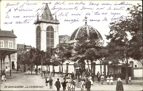 Ak Constantine Algerien, La Cathedrale