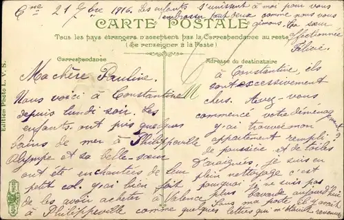 Ak Constantine Algerien, La Cathedrale