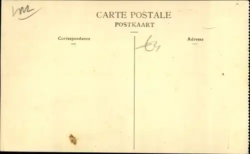 Ak Messines Westflandern, Rue Courte et Belle, Anwohner