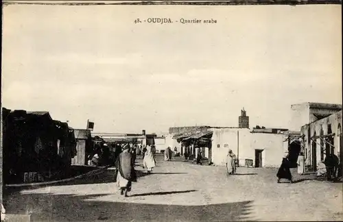 Ak Oudjda Oujda Marokko, Quartier arabe