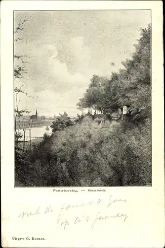 Ak Westerbouwing Oosterbeek Gelderland, Panorama