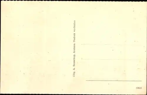 Ak Arnhem Gelderland Niederlande, Steenentafel