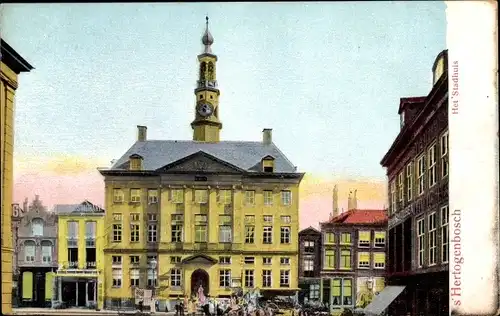 Ak 's Hertogenbosch Nordbrabant Niederlande, Het Stadhuis