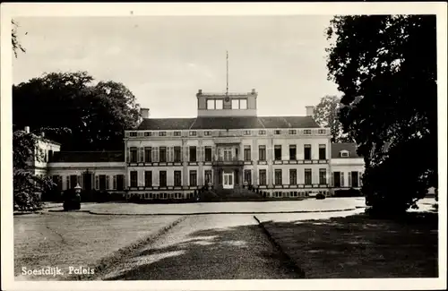Ak Soestdijk Utrecht Niederlande, Paleis