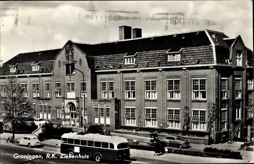 Ak Groningen Niederlande, R.K. Ziekenhuis, Autobus
