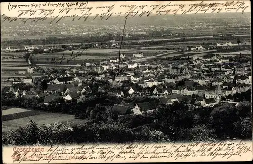 Ak Dresden Cossebaude, Panorama