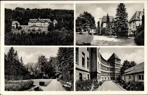 Ak Hellersen Lüdenscheid im Märkischen Kreis, Sanatorium, Heilstätte, Teilansichten