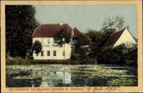 Ak Clausthal Zellerfeld im Oberharz, Klosterhof