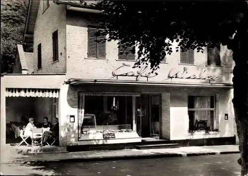 Ak Schlangenbad im Taunus Hessen, Conditorei Cafe Walz