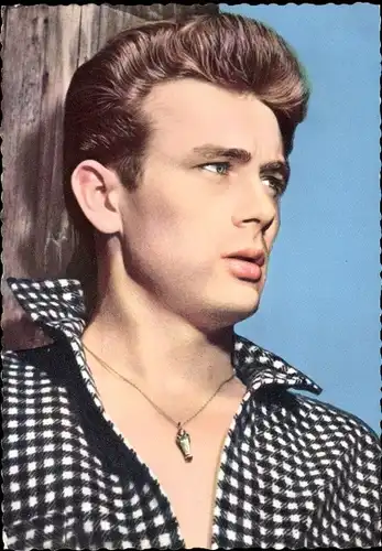 Ak Schauspieler James Dean, Portrait
