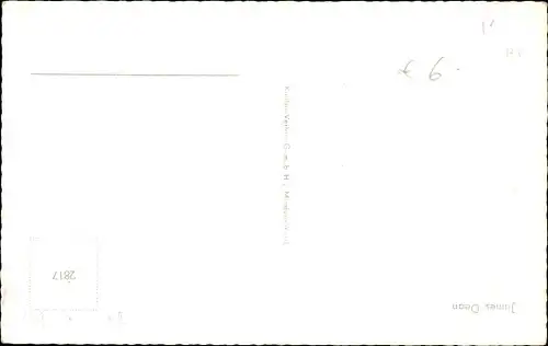 Ak Schauspieler James Dean, Portrait