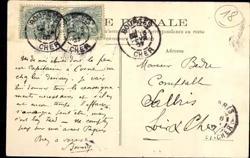 Ak Bourges Cher, Les Nouvelles Galeries