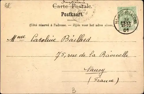 Ak Namur Wallonien, L'ancienne Porte de fer