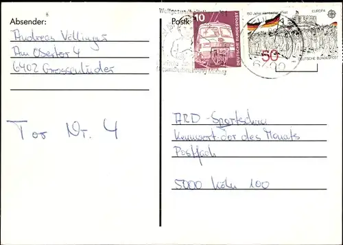 Ak VW Jetta 1984, Volkswagen, Reklame