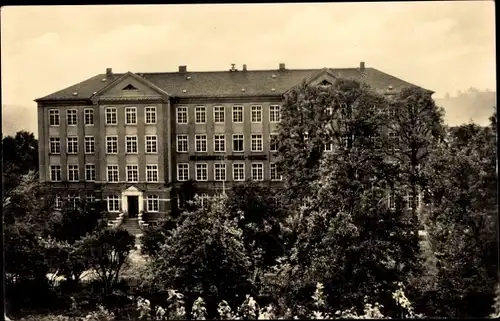 Ak Roßwein in Sachsen, Geschwister Scholl Schule