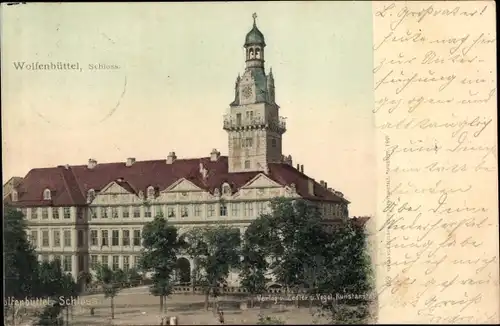 Ak Wolfenbüttel in Niedersachsen, Schloss