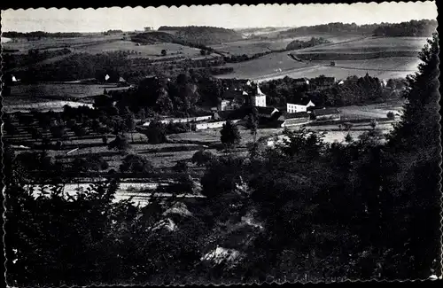 Ak Valkenburg Limburg Niederlande, Panorama vanaf de Schaesberg op Oud Valkenburg
