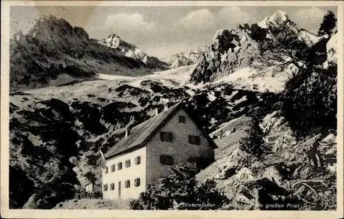 Ak Hinterstoder, Schutzhaus am großen Priel